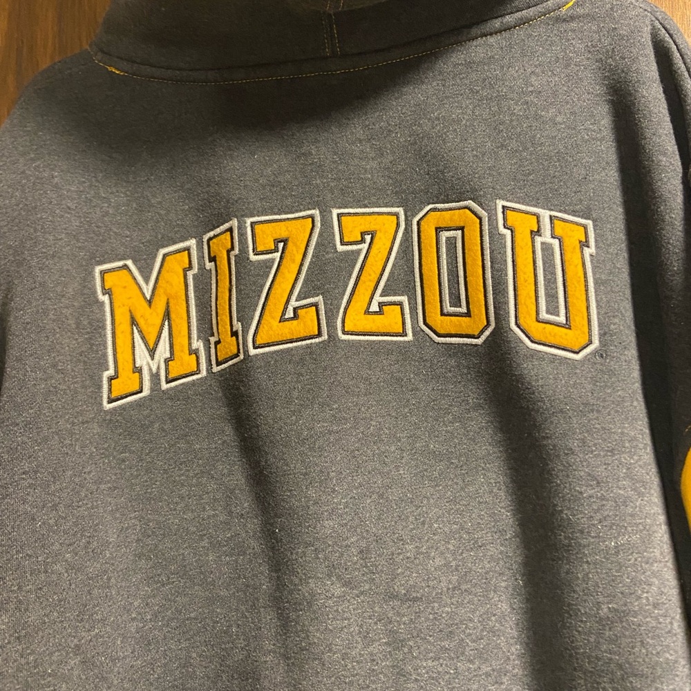 NWOT - Mizzou Embroidered Hoodie - Picture 5 of 6
